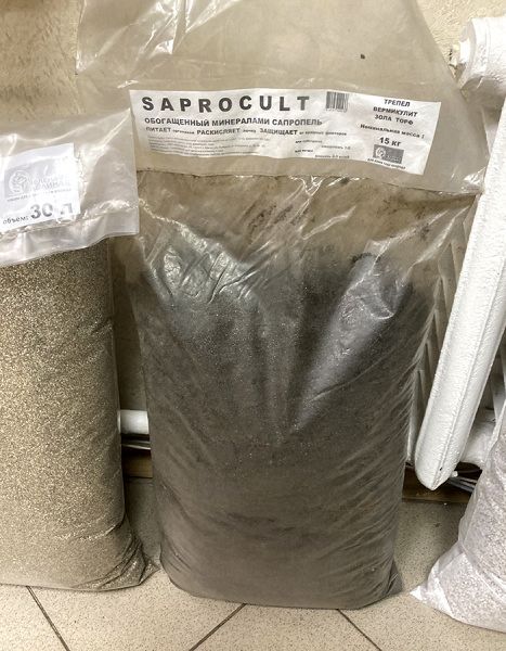 SAPROCULT (обогащенный сапропель), смесь оргономинеральная щелочная, 15кг